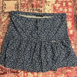 blue flower brandy melville skirt